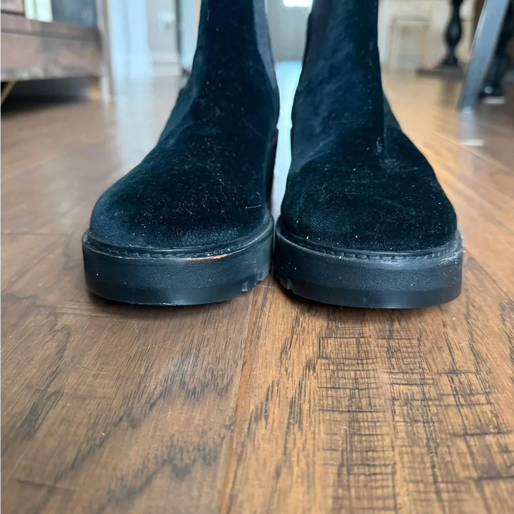 Chelsea Wedge Washed Leather Bootie